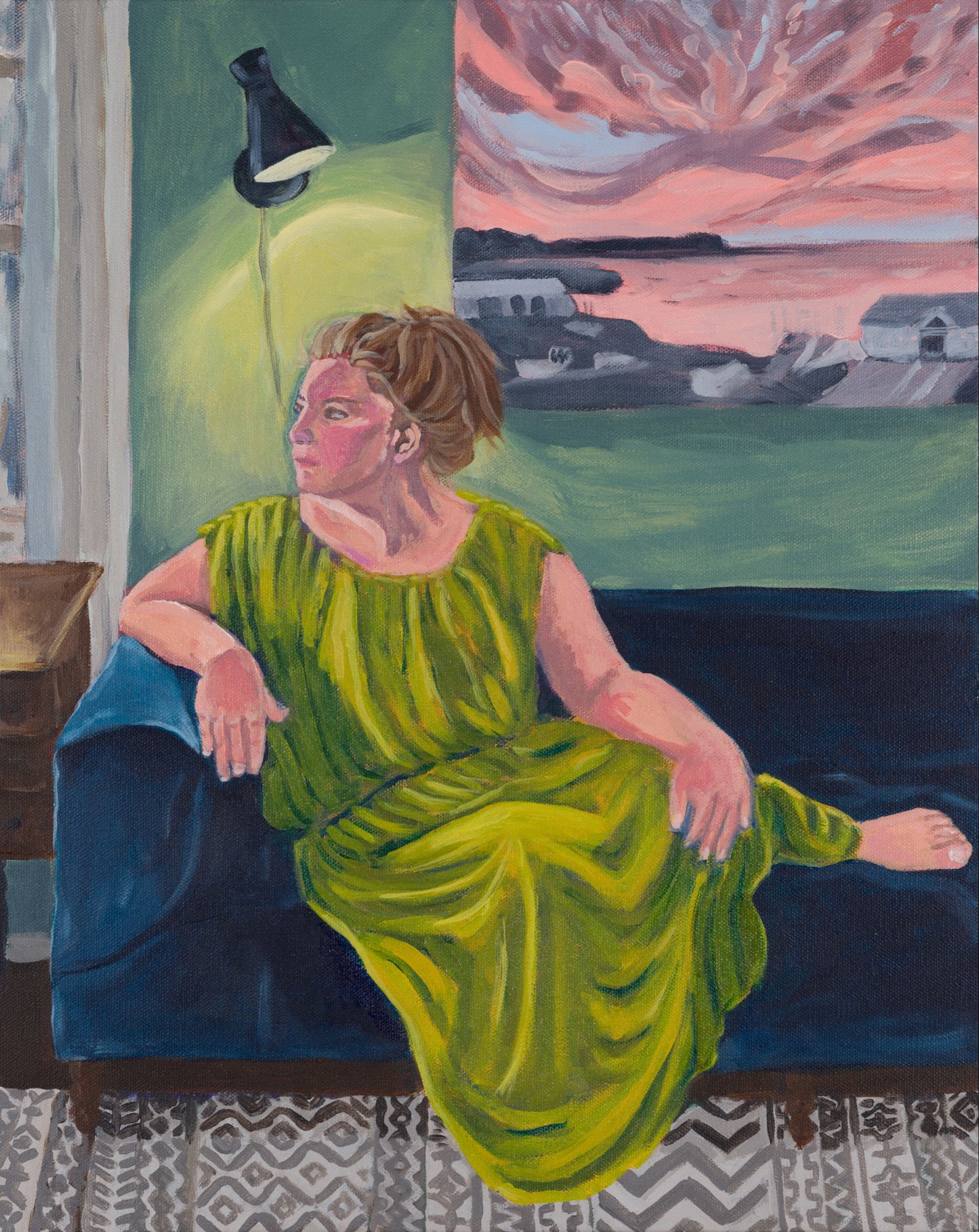At Ease giclee print