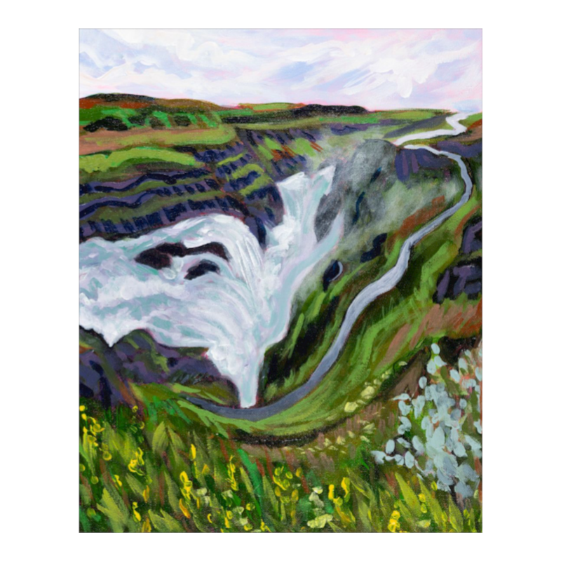 Gulfoss II giclee print