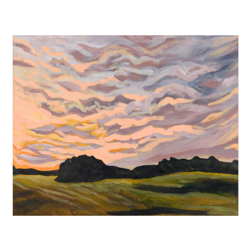 Far Afield at Golden Hour giclee print