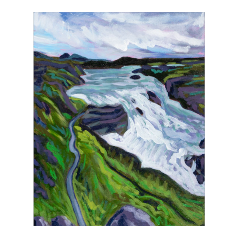 Gulfoss I giclee print