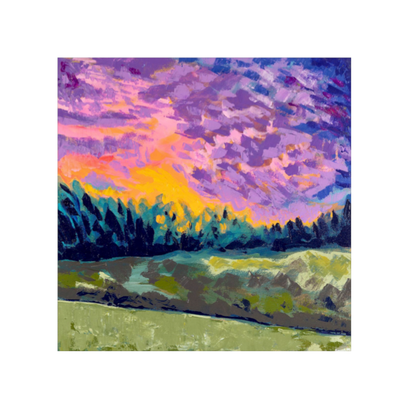 Vermont Sunset Print