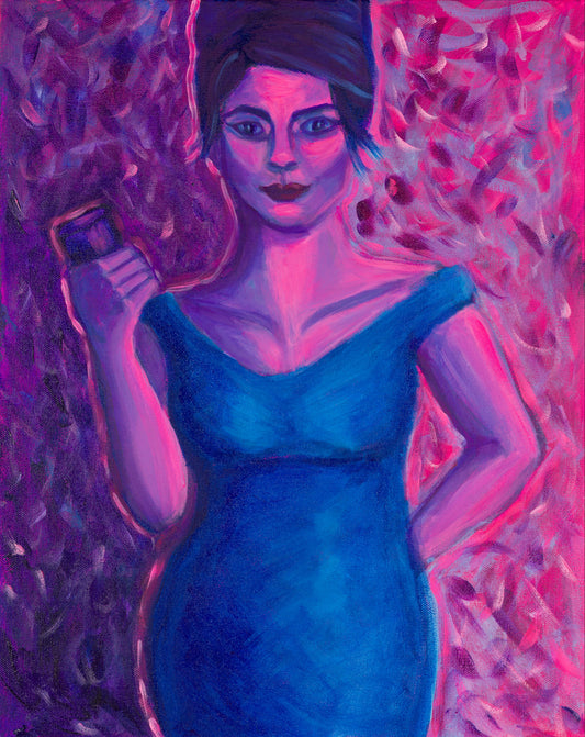Rachel at the Party giclee print