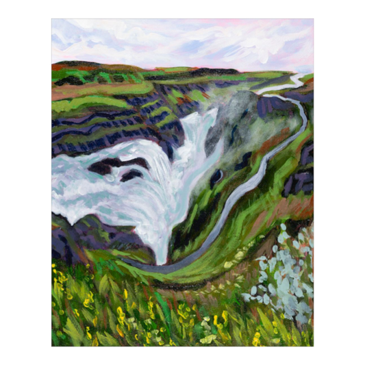 Gulfoss II giclee print