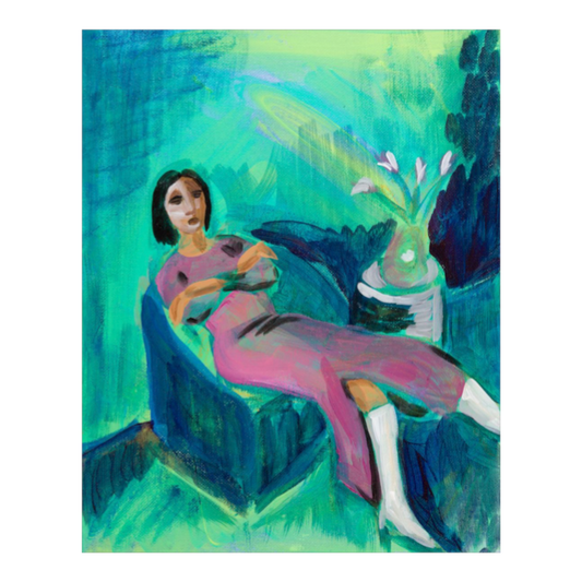 Green Mood giclee print