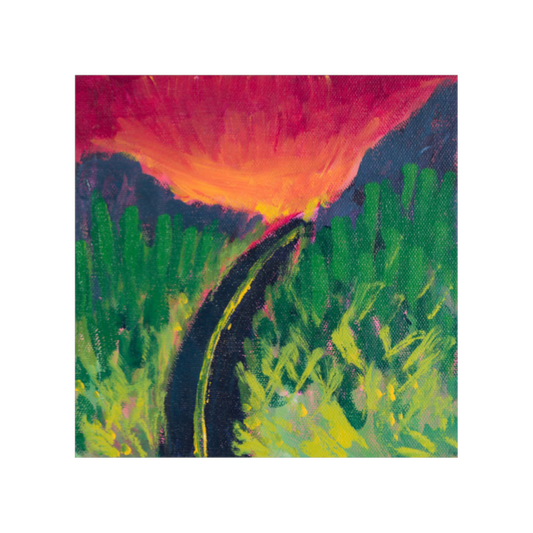 On the Road giclee print
