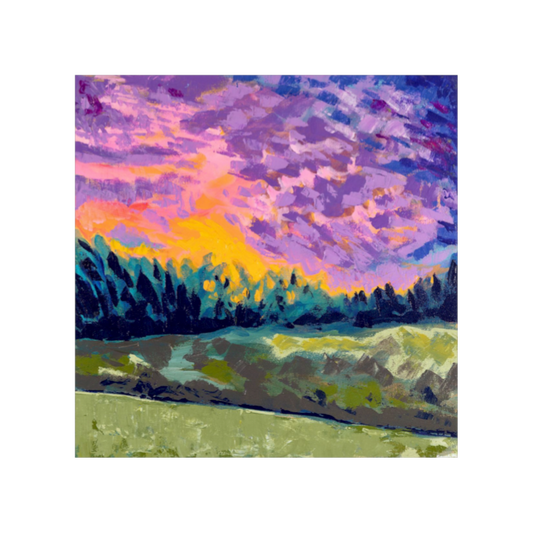 Vermont Sunset Print