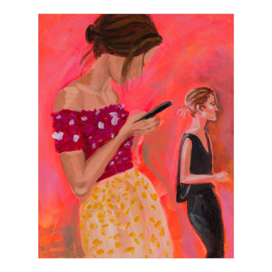 Party Scene giclee print